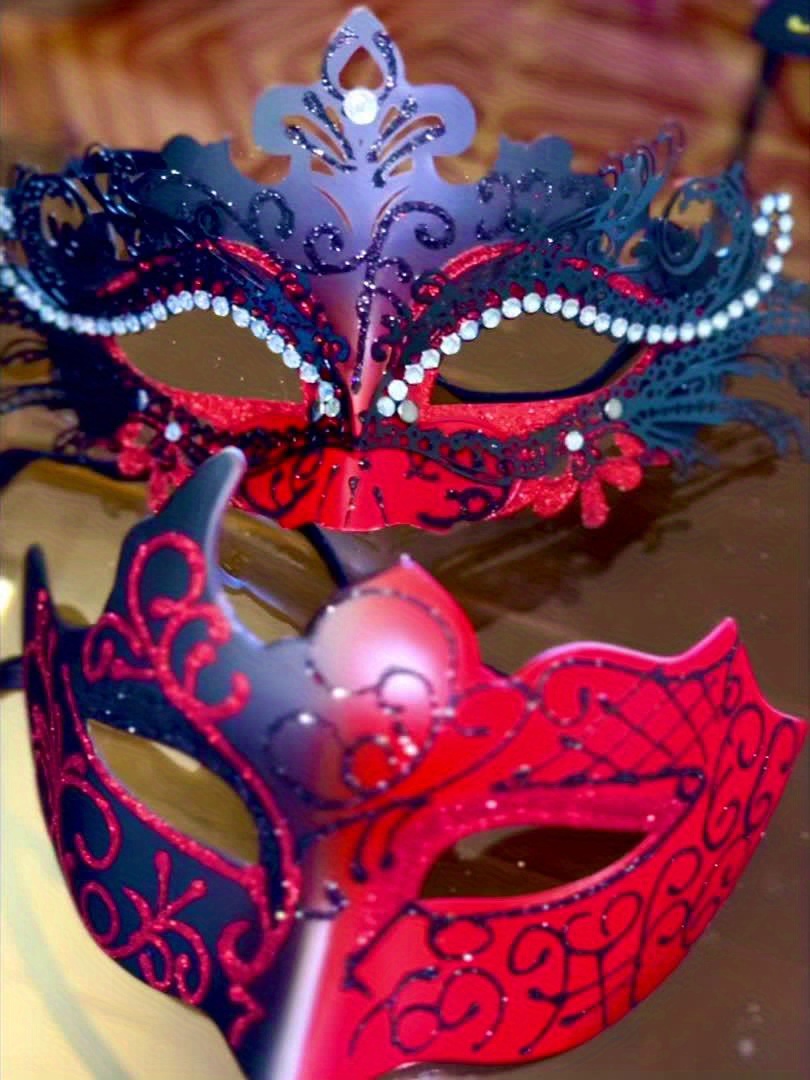 Masquerade Mask Victorian Gothic Party Masks Costume Masks - Temu