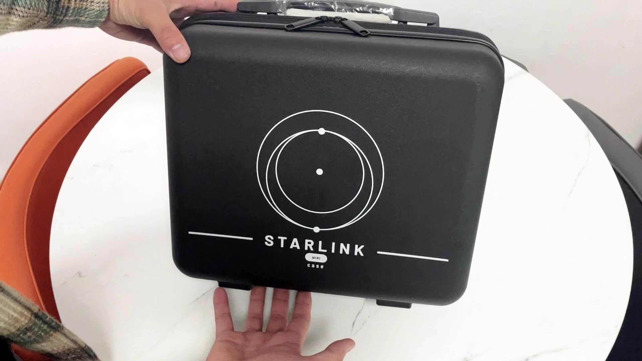 Étui Rigide Imperméable pour Parabole Starlink Noir - ABS Durable avec Mousse Prédécoupée – Image 10