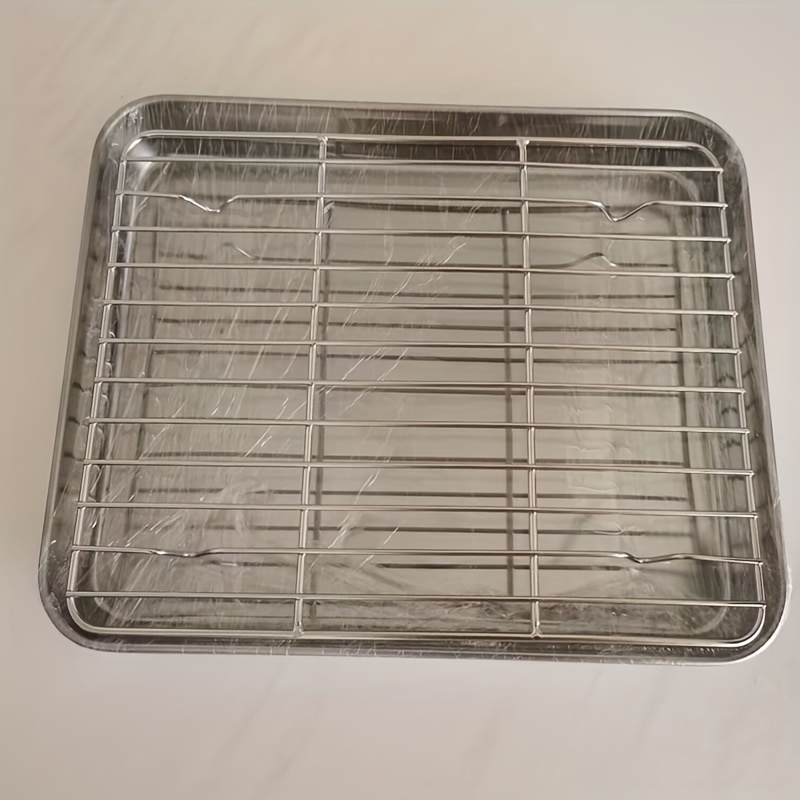Stainless Steel Gn Tray Rack Bbq Grill Meshes Oven Net Wire