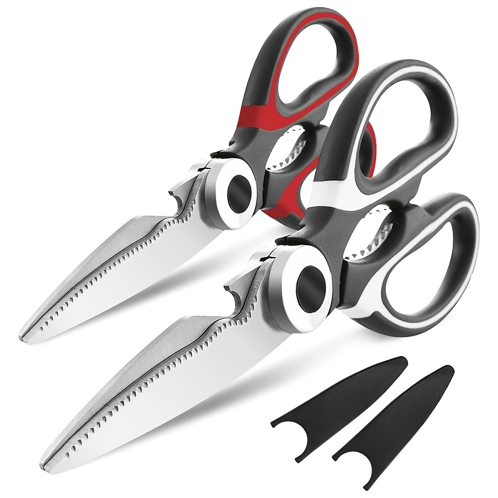 Kitchen Scissors, Heavy Duty Stainless Steel Kitchen Shears, Multi