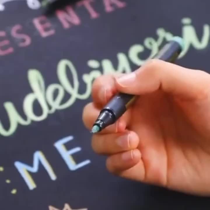 QISIWOLE Paint Markers Pens Metallic, 10 Colors Paint Pens for Rock Painting,  Black Paper, Scrapbook, Photo Album, Paint Marker for DIY Arts & Crafts,  Glass, Wood, Card Making, Scrapbooking Supplies 
