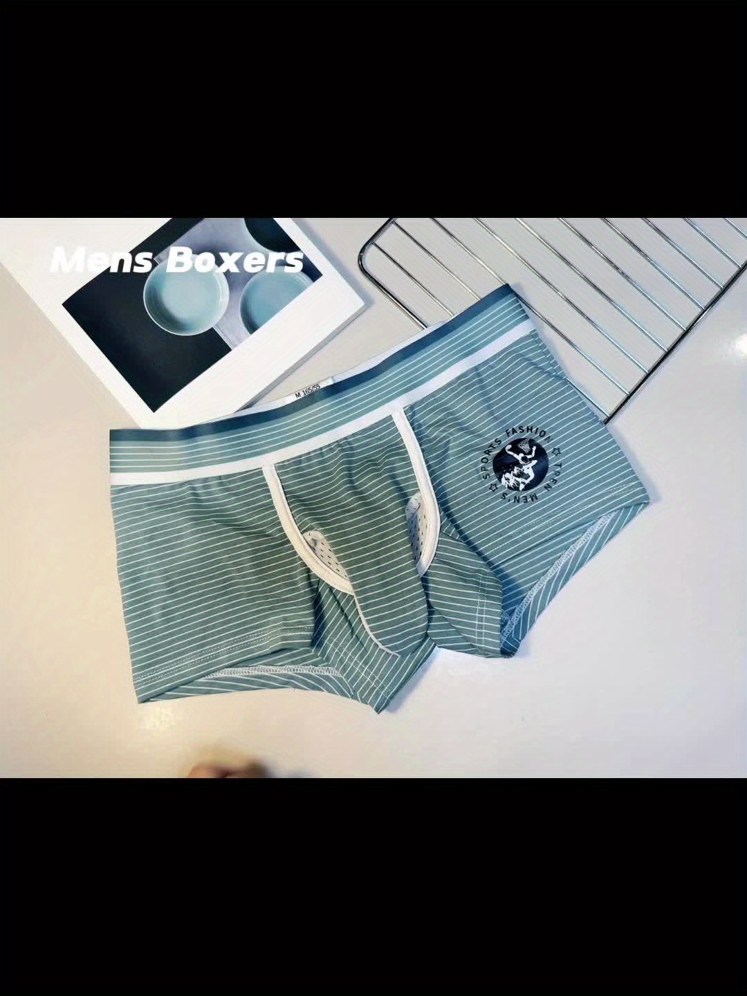Men Trunks Underwear Elephant Nose Boxer Briefs Breathable Sexy Panties  Shorts