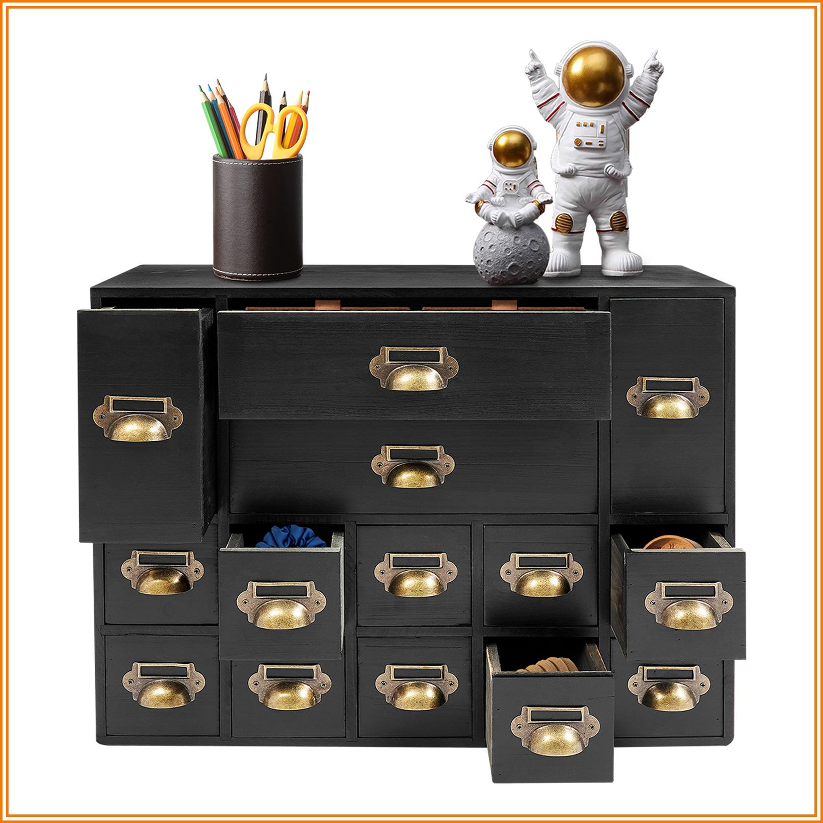 14 fach schubladen organizer box schwarz ideal organisation