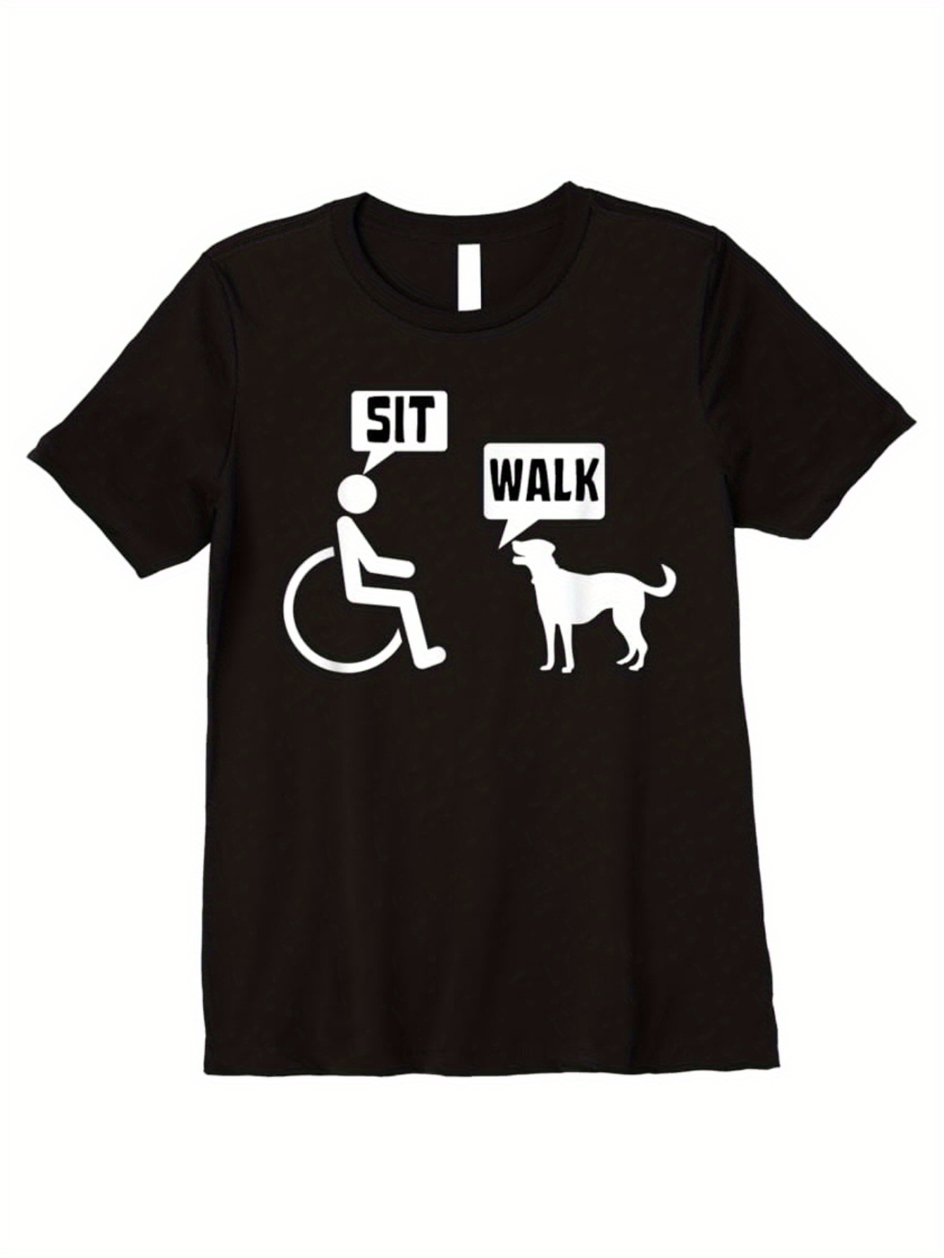 funny wheelchair humor joke t shirt men Temu Hungary