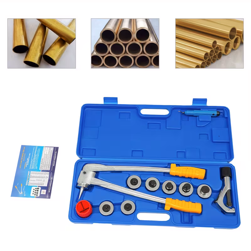 hydraulic tube expander with pipe cutter, 10 28 mm, for copper, aluminum 1
