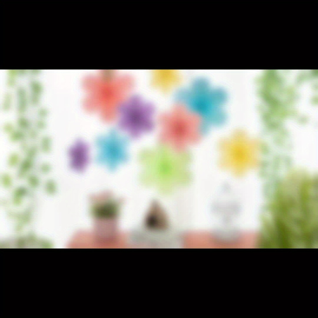 9장 벽지 선풍기 케이크 종이 꽃 교실 장식 꽃 배경 장식 종이 선풍기 장식 arts crafts sewin - Temu  Republic of Korea, image size:1080x1080