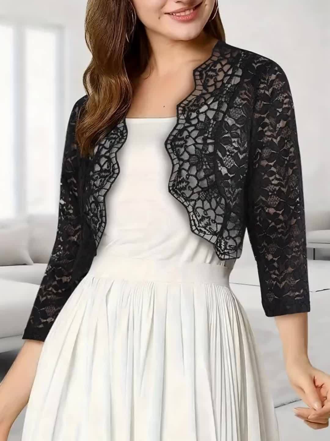 Kleider Spitzenjacke Kurz APART Abendkleid Mit Spitzenjacke In Creme