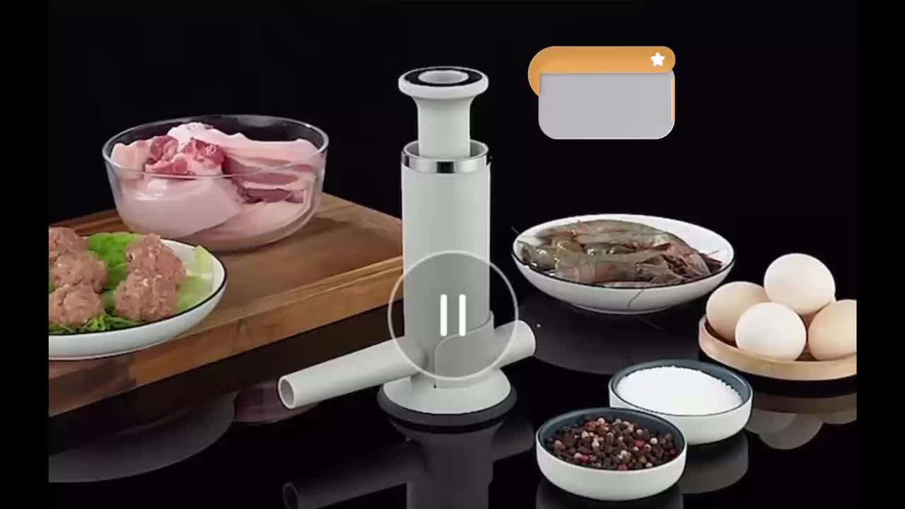 2 in 1 Macchina per Salsicce, Insaccatrice per Salsiccia, Macchina per  Salsiccia con 1 Tubi di Riempimento e Imbuto per Polpette, Insaccatrice per  Salsiccia Manuale adatto a Ristorante, Casa : : Casa e cucina