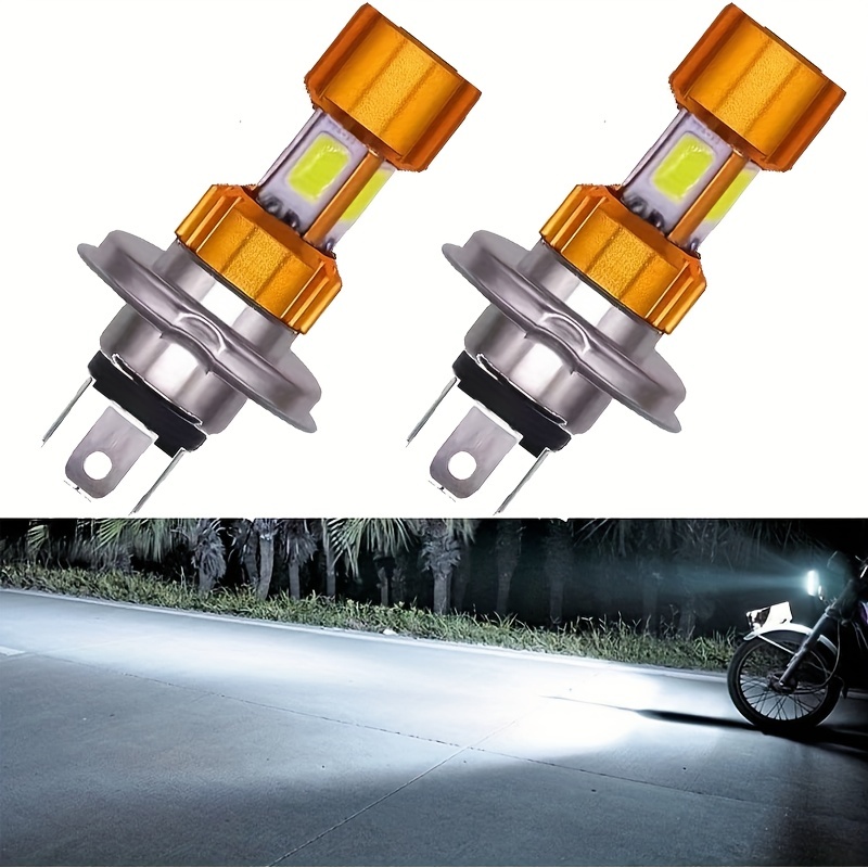 Feu à LED H4 / H7 / H8 H9 H11 pour moto (remplace la TG GOLD