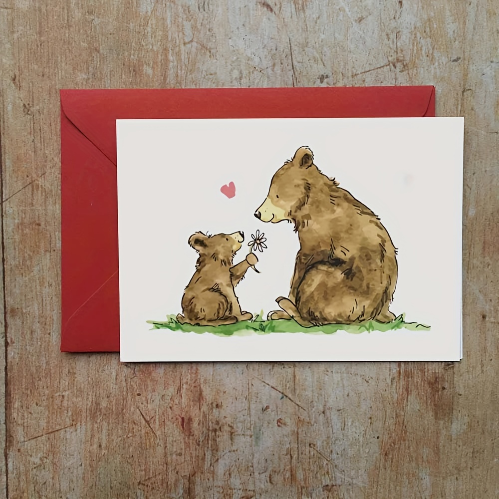 Mama Bear Mothers Day Card – The Letter Arty