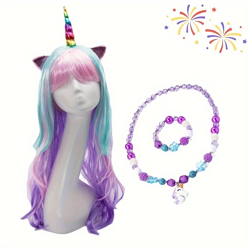 Tiara de unicornio de cumpleaños para niños, diadema de unicornio arco  iris, corona de cumpleaños de arco iris, tiara de cumpleaños, tiara de  niños, corona de cumpleaños de niñas -  España