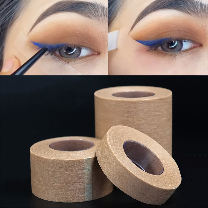 2 Rolls Professional Eyelash Extension Non-woven Fabrics Paper Tape Medical  Care PE Tape Eye Beauty False Lashes Grafting Patch - AliExpress