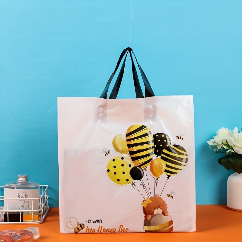 Bee Candy Bags Honey Transparent Plastic Goodie Bags For - Temu