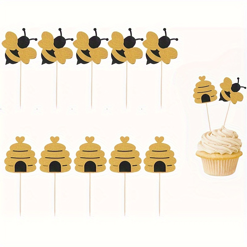 Bee Party Supplies, Cupcake Stand 3 Tier Bee Party Cake Birthday