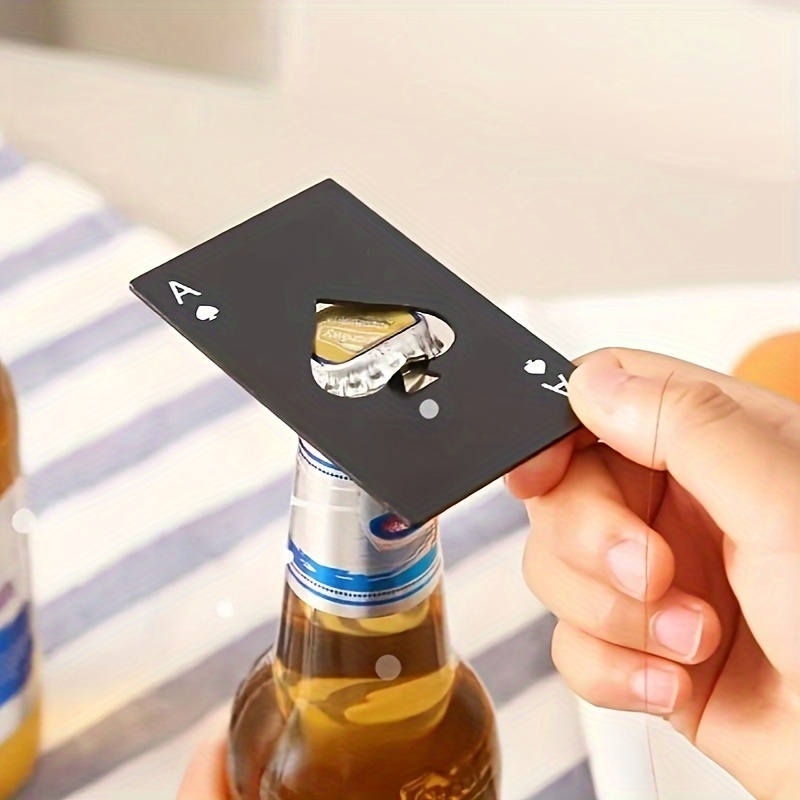 Stainless Steel Beer Bottle Opener Creative Kitchen Tool Accessories  Magnetic Automatic Press Lid Opener Portable Bar Gadgets - AliExpress