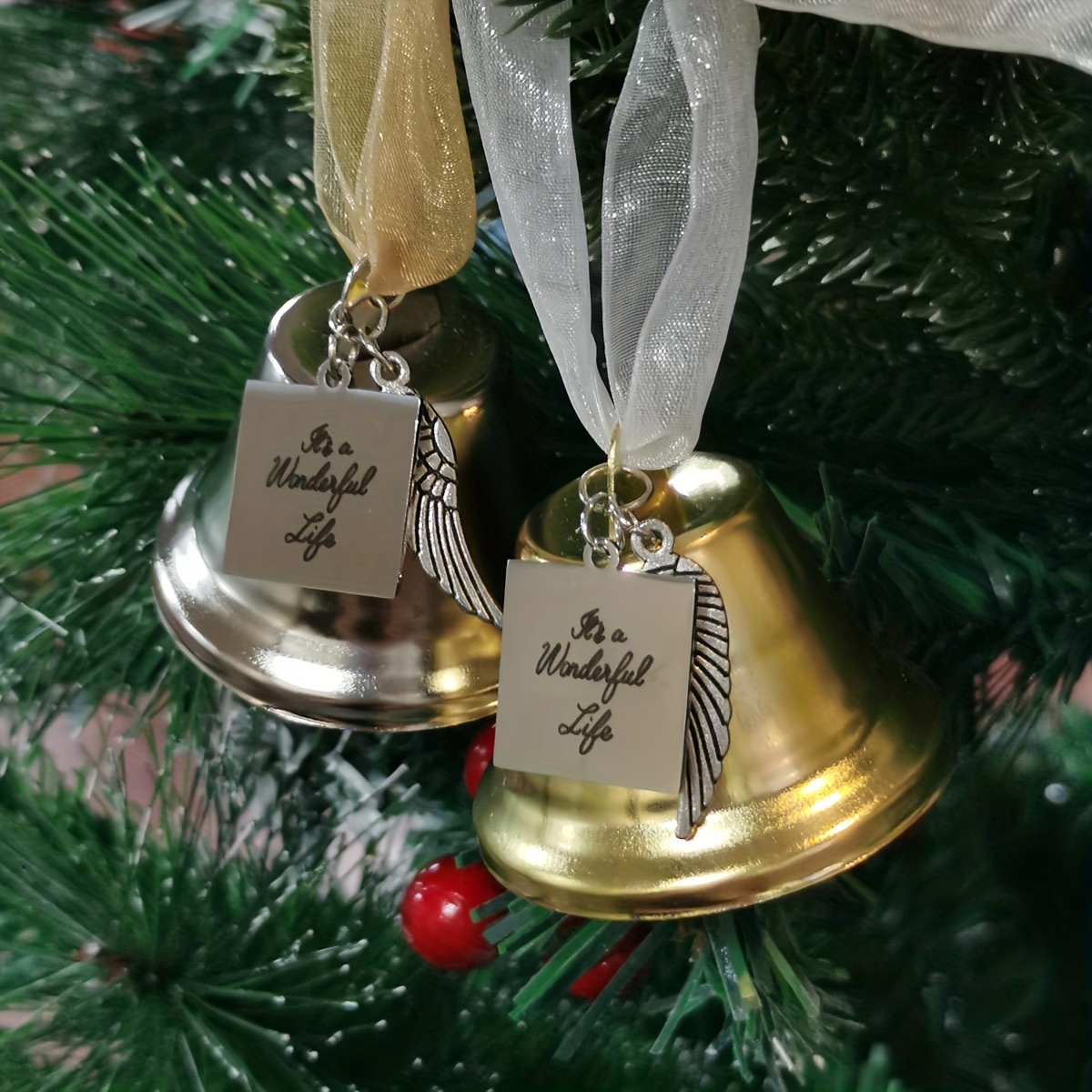 It's a Wonderful Life Engraved Bell