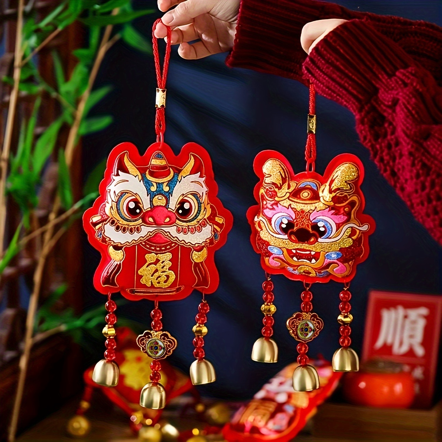 Chinese New Year Decoration Hanging - Temu