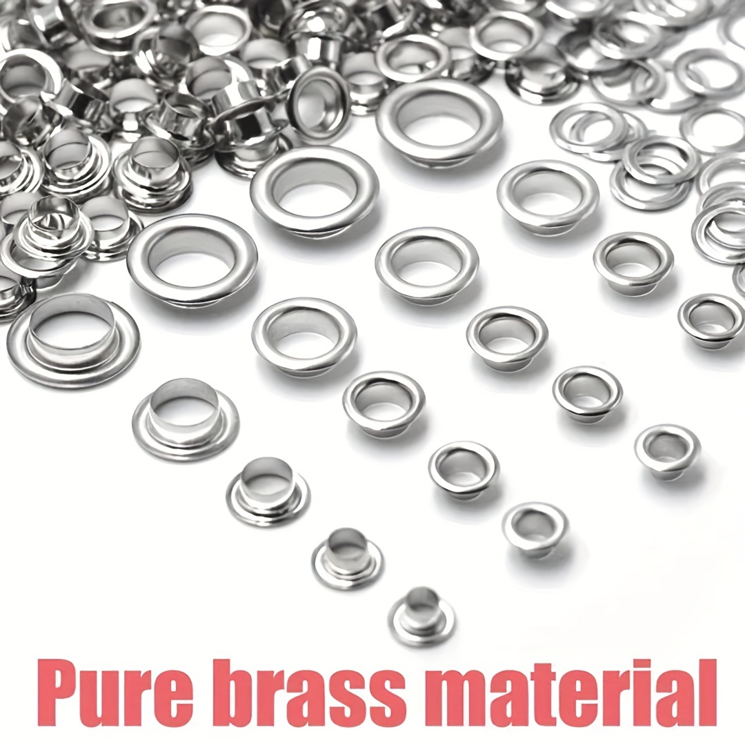 High Quality Alloy Hole Metal Eyelets With Screws For - Temu
