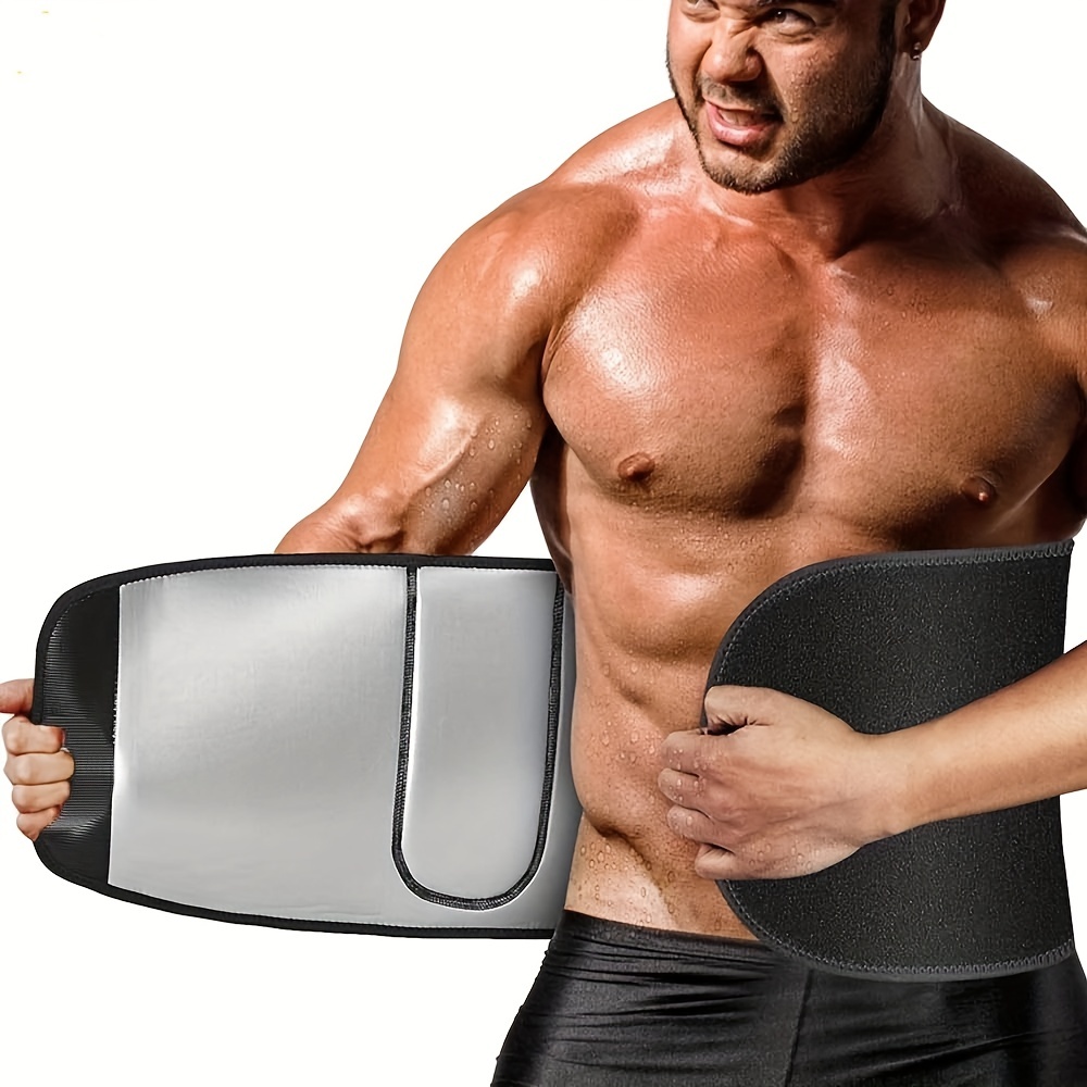 Men Sauna Sweat Shaper Belt Thermo Tummy Control Shapewear