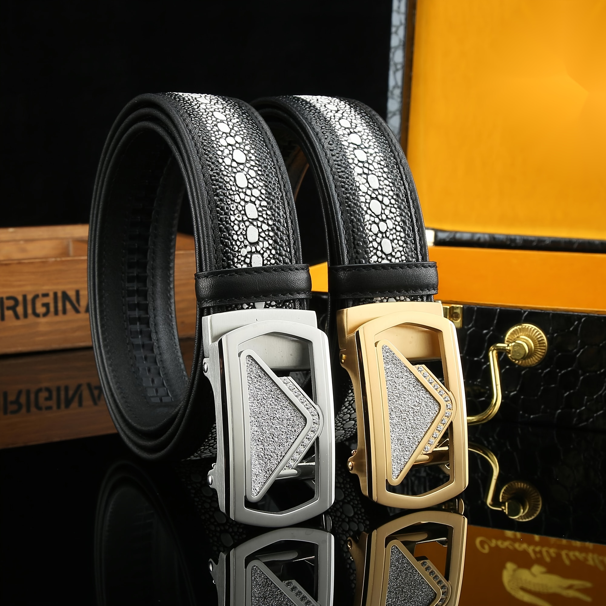 3.8CM Designer Men Belt Genuine Leather Luxury High Quality For Men Fashion  Classice Vintage Cowskin Pin Buckle Jeans Waist Belt