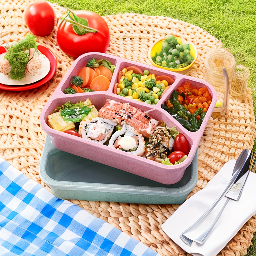 68oz Large Salad Bento Lunch Box for Kids Adults Salad Bowl with 5