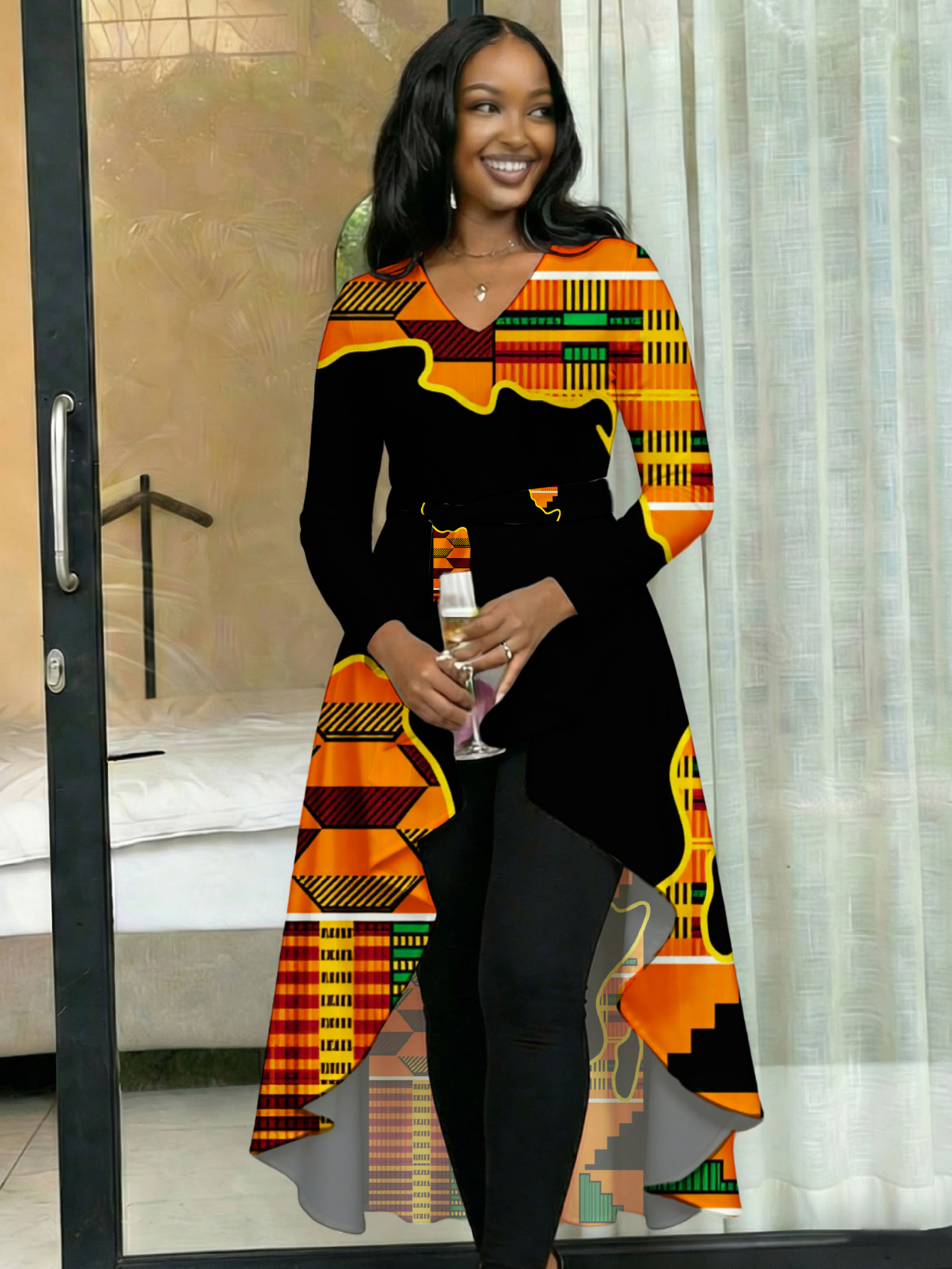 african wear sold on Temu United States