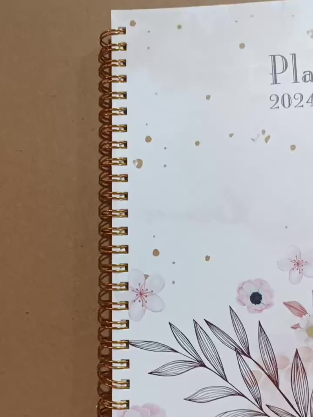 Monthly Planner with Coloring Page – Dash Blossoms