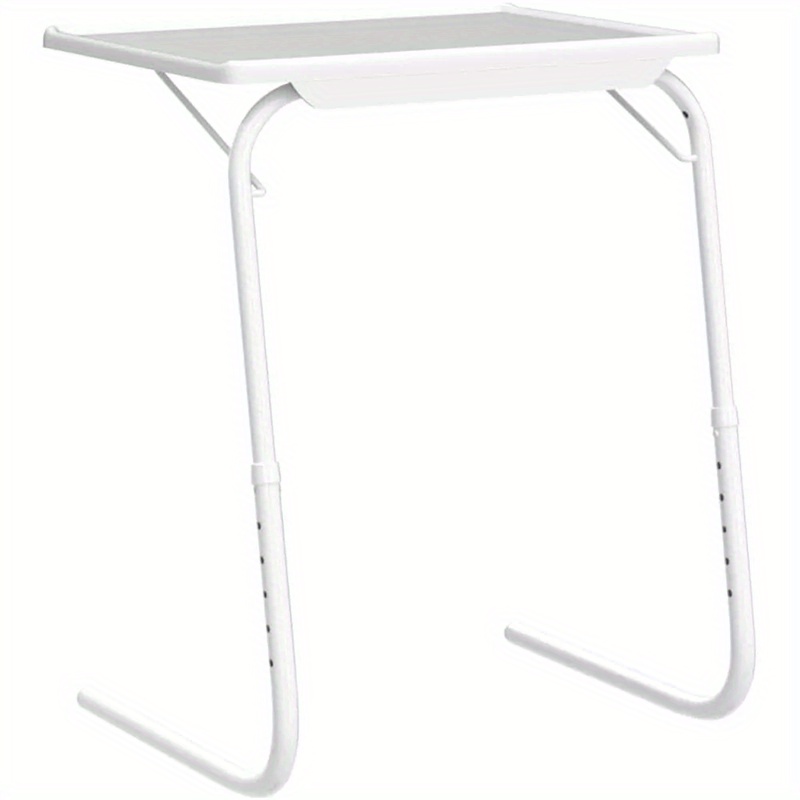 1 Pcs Adjustable Table Desk Portable Folding Table Tv Dinner Laptop Tray Sofa Bed New
