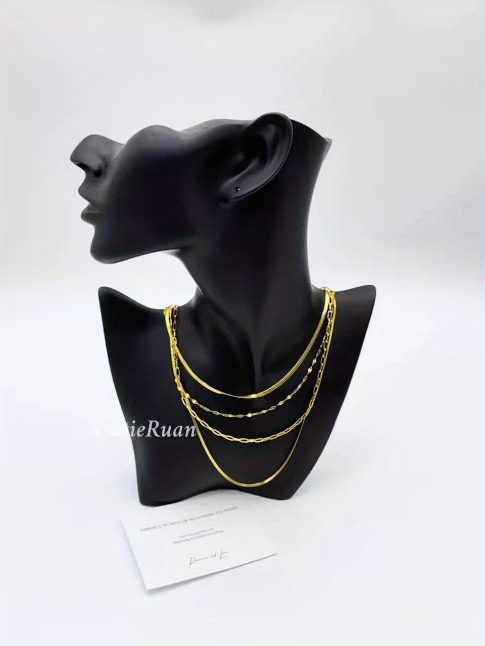 1pc 18K Golden Plated Multi-layer Necklace for Women
