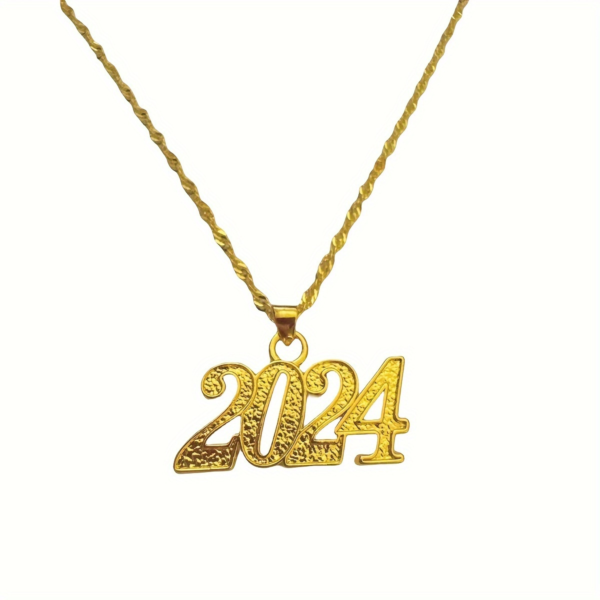 30pcs/pack 2024 Year Charms Alloy Year Pendant Graduation Charms, 2024 Graduation Tassel Charms, Graduation Gift Jewelry Making Craft Supplies, New