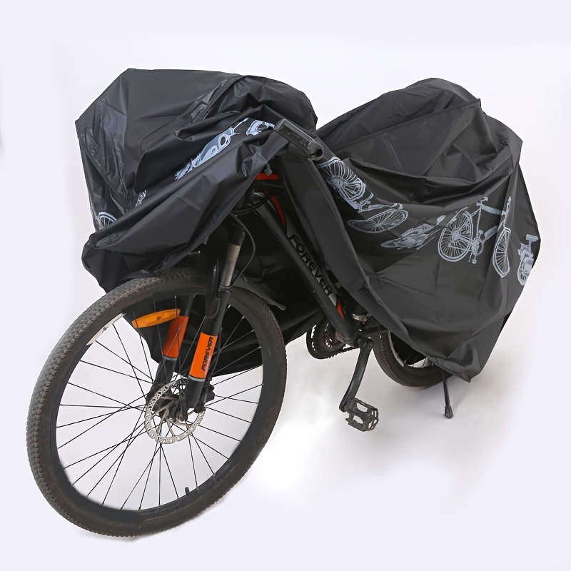 Funda para bicicleta, impermeable para almacenamiento de bicicletas al aire  libre para 1, 2 o 3 bicicletas. Material resistente Ripstop. 2 tipos