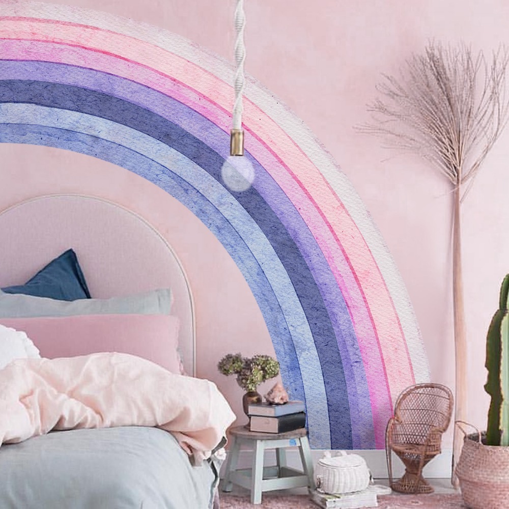 Calcomanías de pared de unicornio de galaxia, regalos para niñas, niños,  dormitorio, calcomanías de vinilo para pared de habitación, decoración