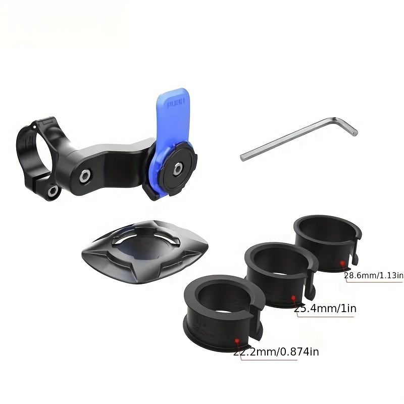 Bike Phone Mount with 360 Degree Rotation & Quick Touch Lock