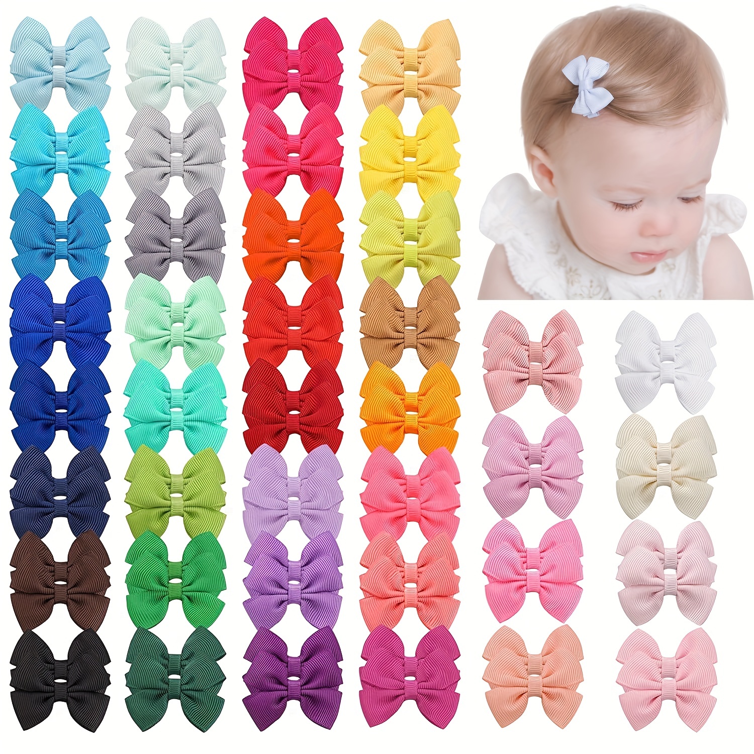 Pinzas Pelo Lazo 20 Piezas, Accesorios Cabello Princesa, Joyería Decorativa  Cabeza Niñas - Moda Infantil - Temu