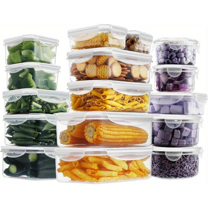 1pc Glass Sealing Food Container With Lid, For Soup, Meal, Fruit,  Refrigerator Storage Box, Leakproof, Home Kitchen Usage