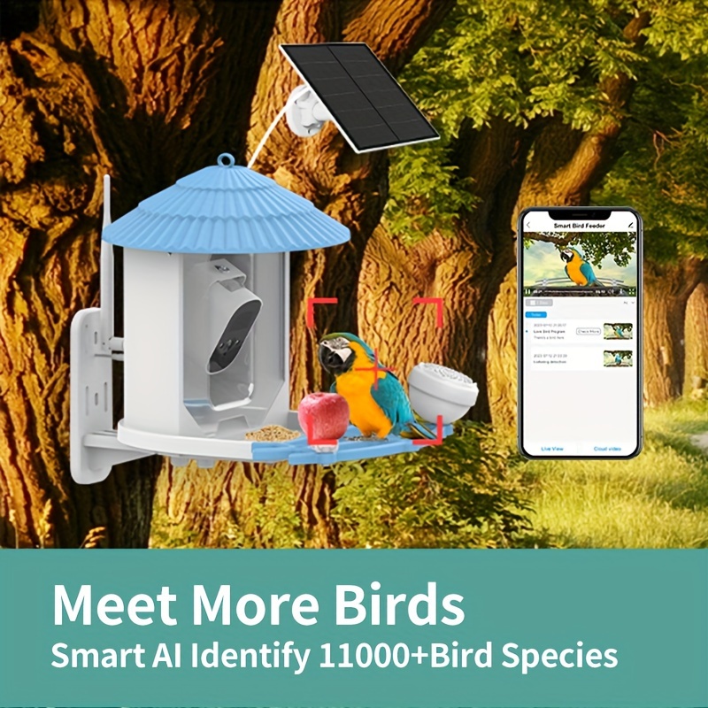 Smart Bird Feeders With Camera - Temu