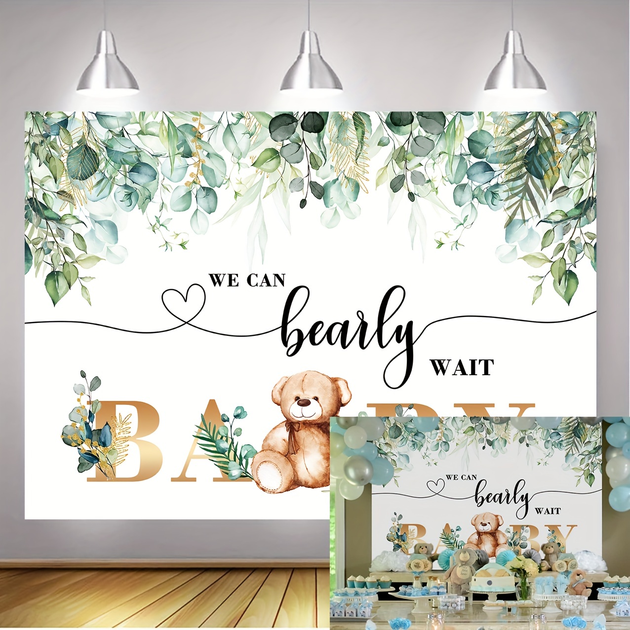 Decorazioni Per Il Baby Shower Dellorso - Spedizione Gratuita Per I Nuovi  Utenti - Temu Italy