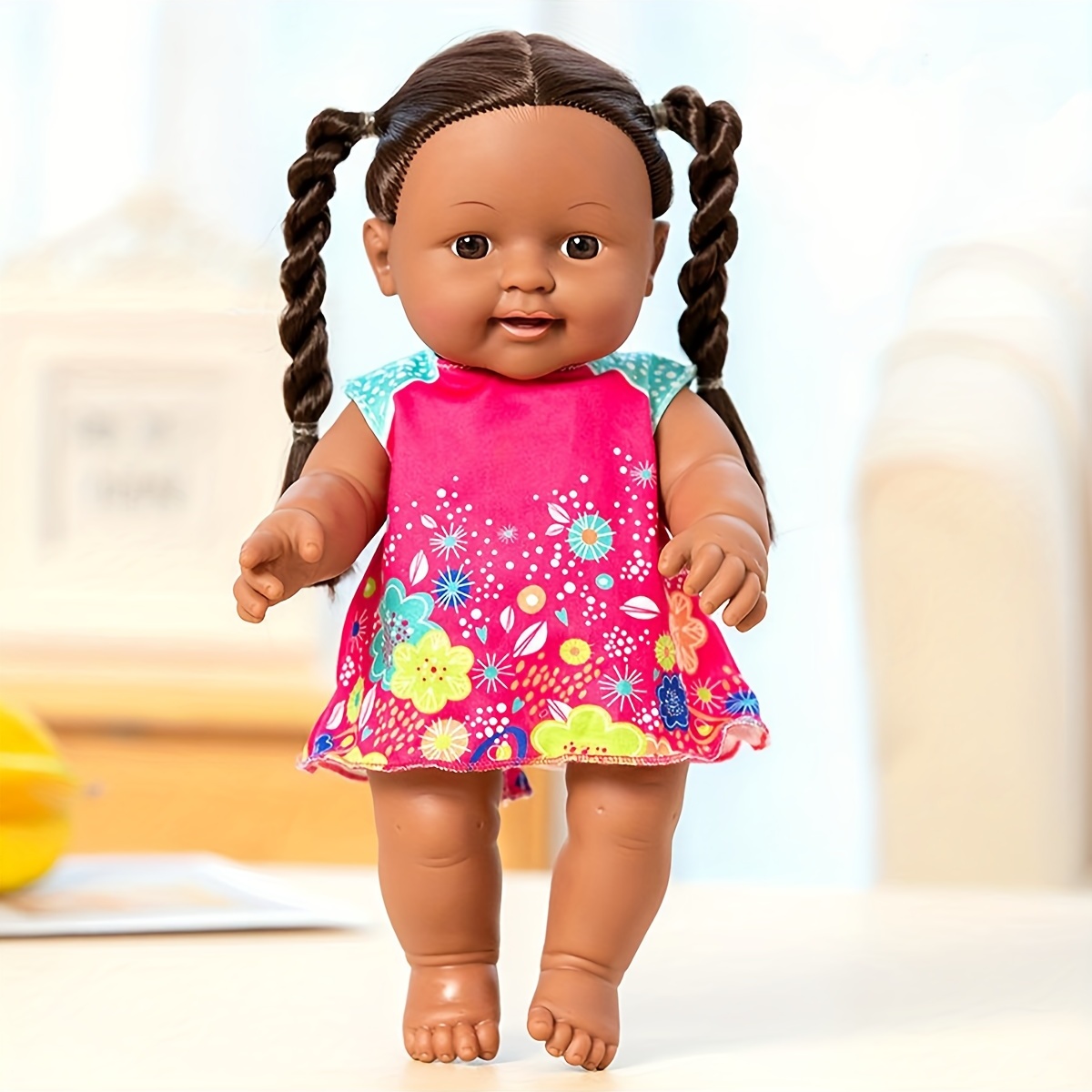 Lazada African American Baby Dolls Gifts Soft Plush Girl Toys Brown Skin  16 - The Black Toy Store