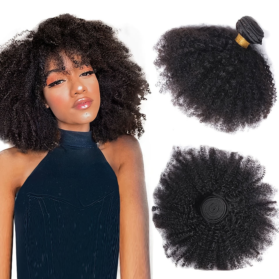 Afro Kinky Human Hair - Temu