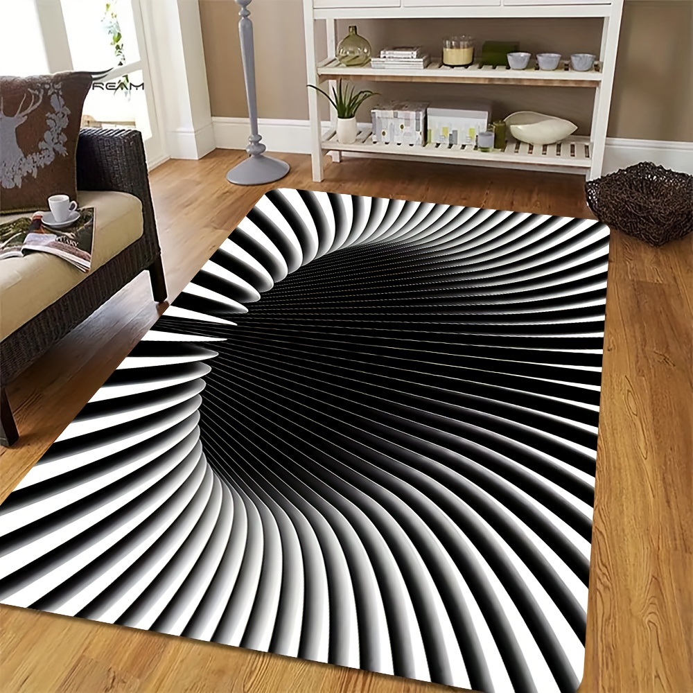 Vortex Rug, Optical Illusion Rug, Optical Illusion,vortex Themed Rug, 3D  Vortex Illusion Rug, Non-slip Rug, for Living Room Rug, Popular Rug 