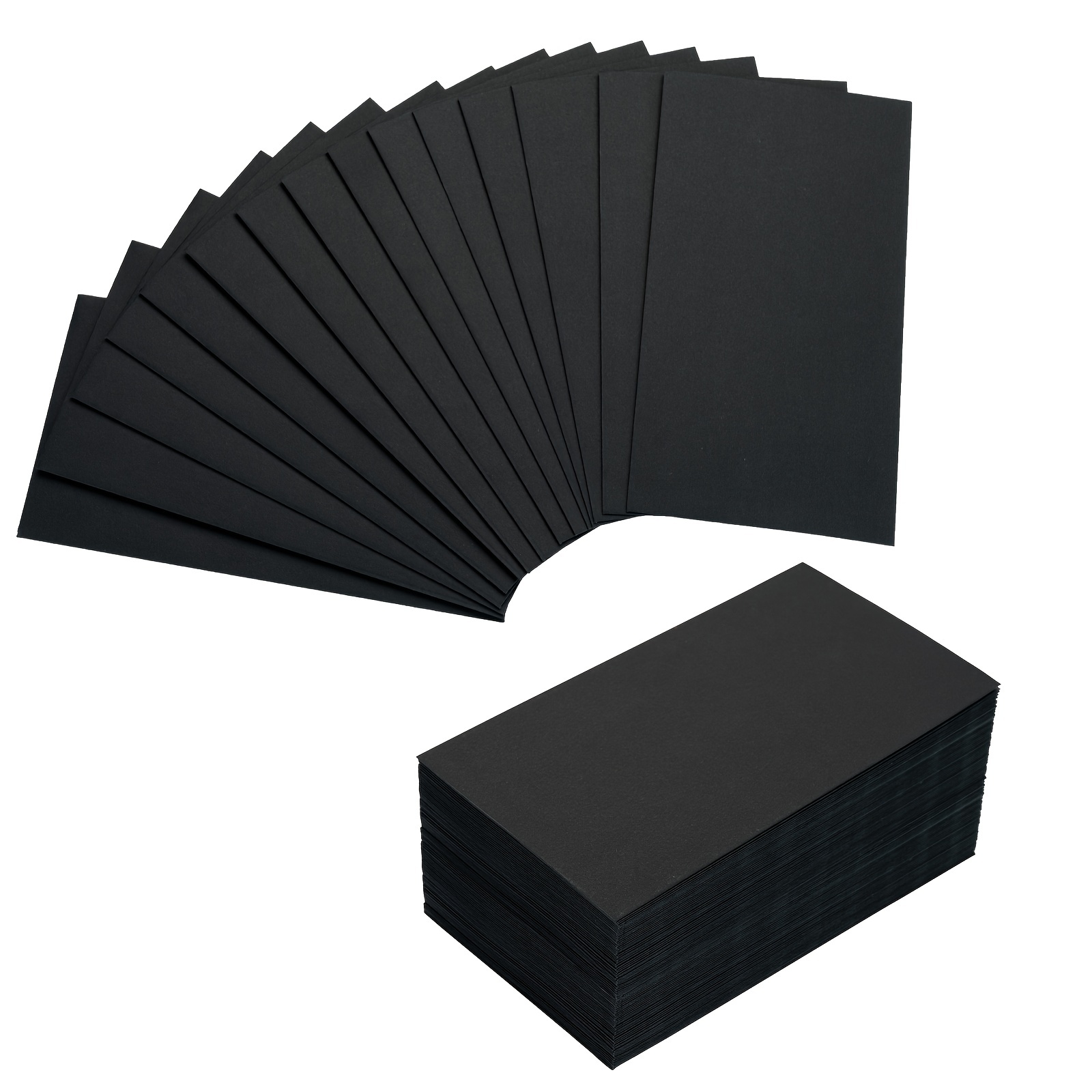  Mini sobres de papel kraft marrón kraft para tarjetas de regalo  y tarjetas de visita (paquete de 100 unidades de 4 x 2.75 pulgadas) :  Productos de Oficina