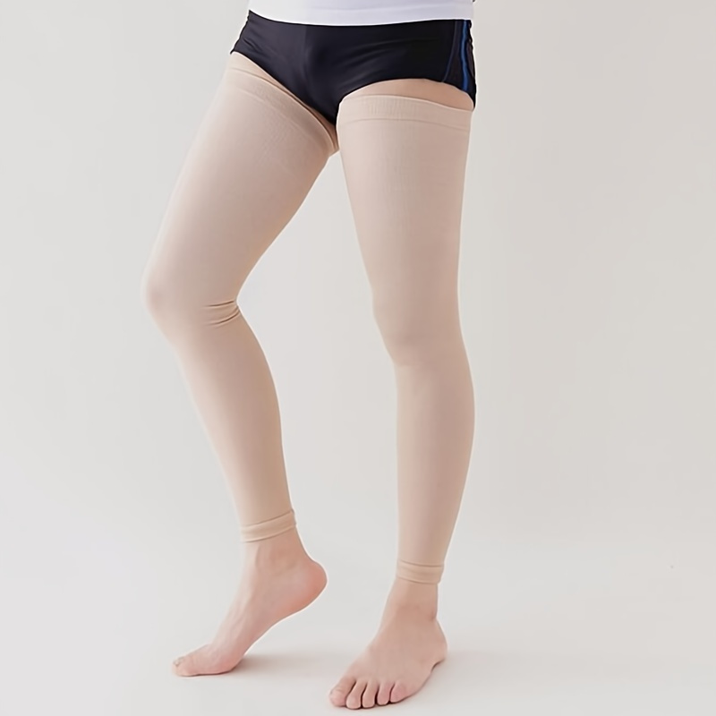 Pantimedias Compresión 15-21 Mmhg Punta Abierta Mujer, Medias Ajustadas  Opacas, Manguera Soporte Graduado Venas Varicosas, Edema Talla S-5xl -  Deporte Aire Libre - Temu Spain