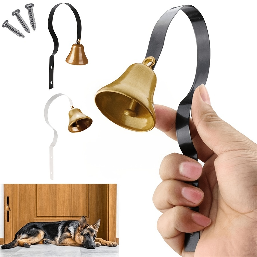 Vintage Bronze Jingle Bells For Dog Doorbell And Potty - Temu