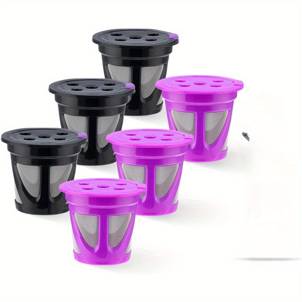 3/6 Piezas K Cups Reutilizables Filtro De Café Reutilizable - Temu
