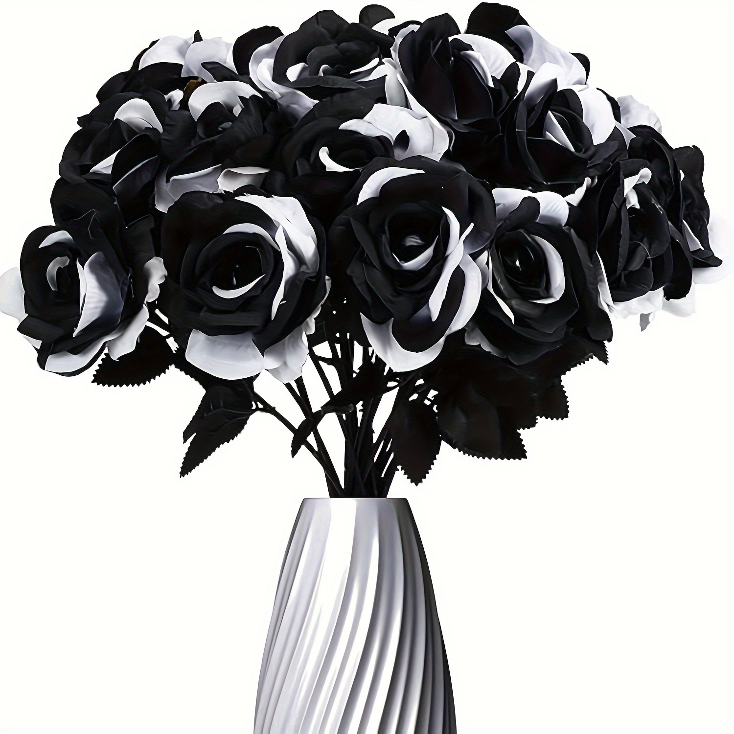 Black Rose Bouquet Halloween - Temu