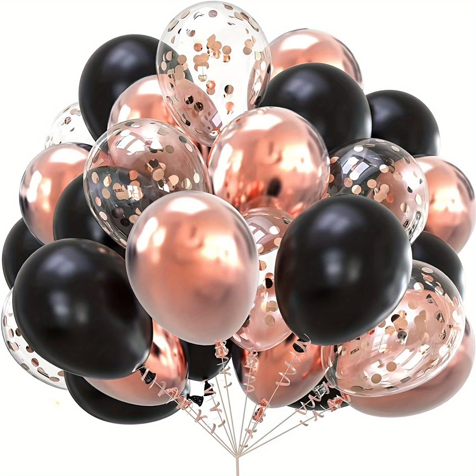 50 Uds. Palos de soporte para globos, palos de globos coloridos, soporte para  globos para fiestas de ER