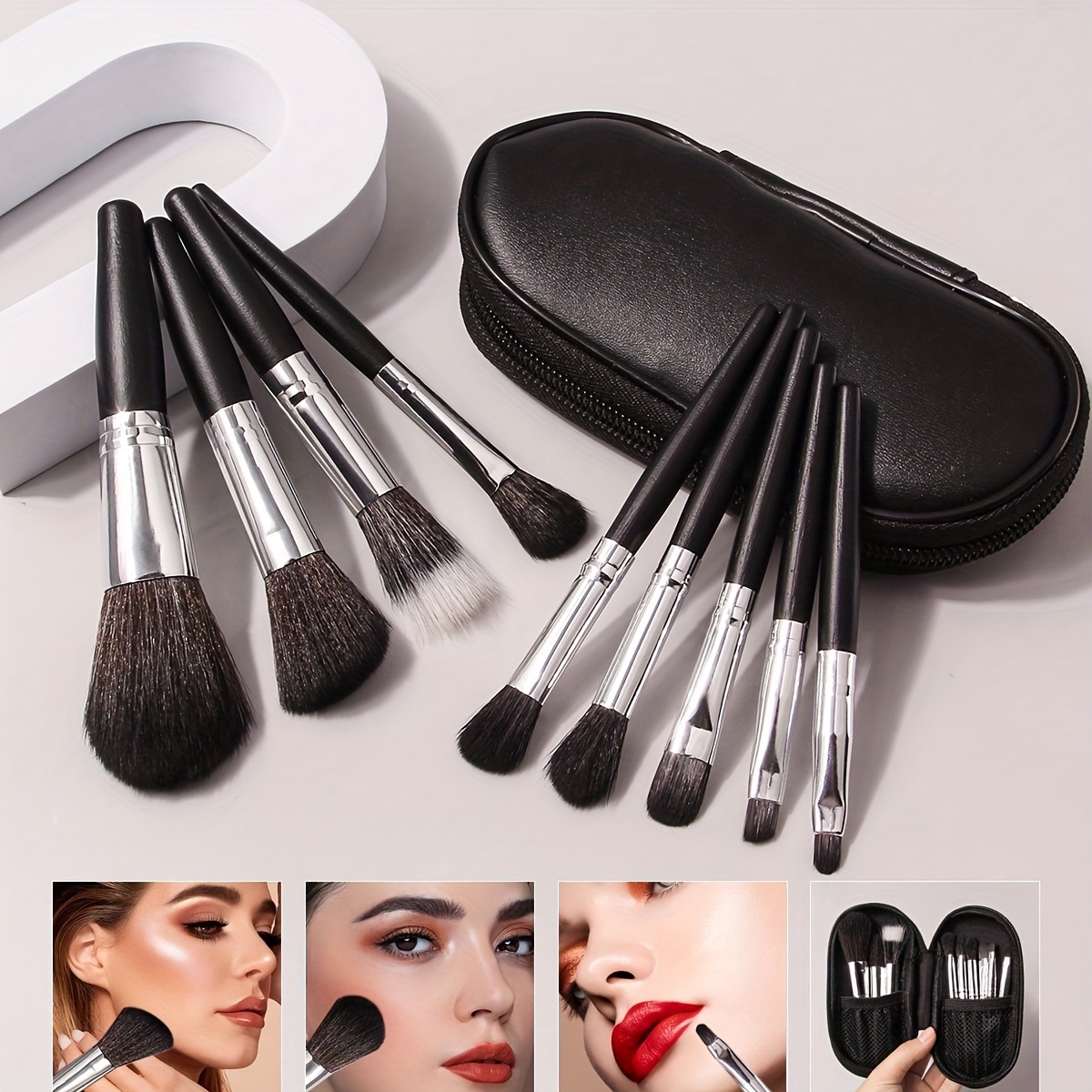 Dustproof Makeup Brush Holder Travel friendly Case Women - Temu