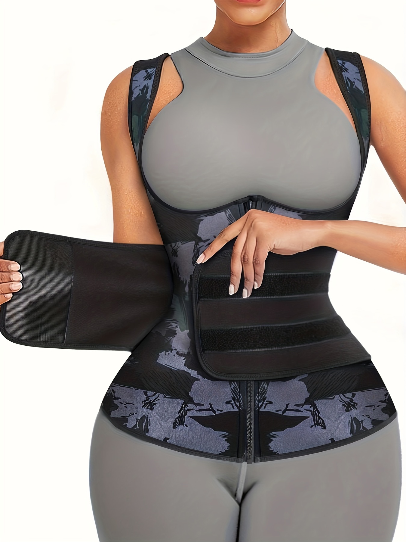 Order A Size Hoplynn Neoprene Sauna Sweat Waist Trainer - Temu Canada