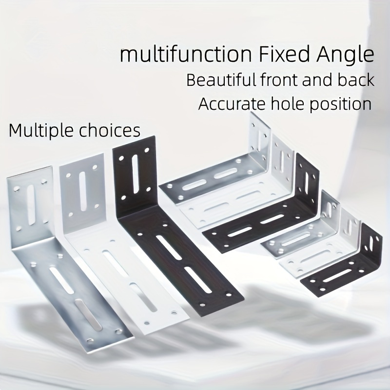 Angulos Para Estanterias,Soporte De Estante De Pared De 90 Grados De Metal  Resistente,Soporte De Acero Galvanizado,Soportes De Esquina En Forma De L  En áNgulo Recto,Para Fijar Muebles,Estantes. : : Herramientas  y Mejoras