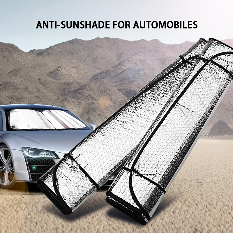 Parasol pour pare-brise de voiture, pare-soleil pour vitre avant et  arrière, obturateur de voiture, anti-UV, protection solaire automatique, été